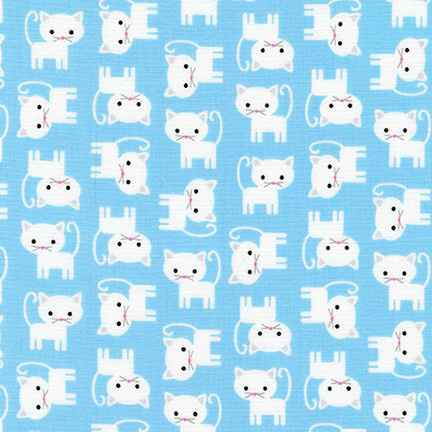 Urban Zoologie Mini - Kittens in Blue - Click Image to Close