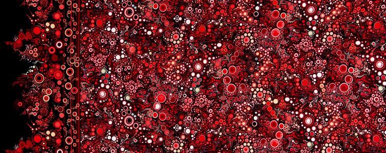 Effervescence - Bubbles in Red (FWOF) - Click Image to Close