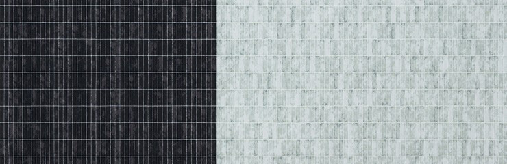 Jetty - Wall Tile in Pepper (FWoF) - Click Image to Close