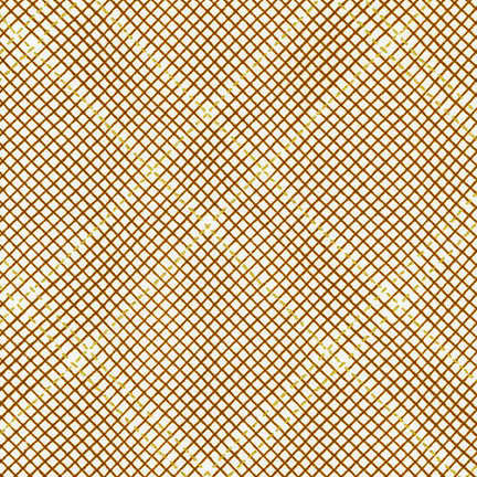 Collection CF - Tartan Single Border in Roasted Pecan Metallic - Click Image to Close