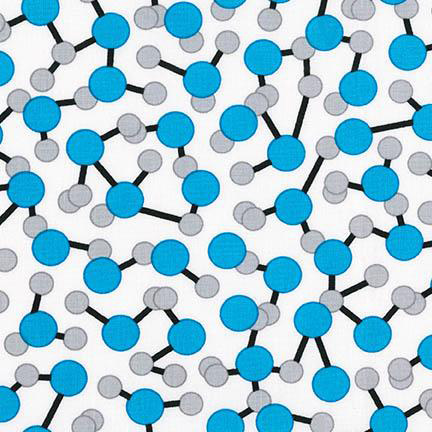 Science Fair - Molecules in Blue - Click Image to Close