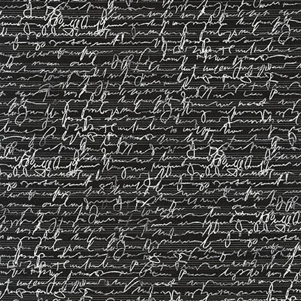 Chalk and Charcoal - Script in Black - Click Image to Close