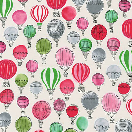 Paris Adventure - Balloons in Garden - Click Image to Close