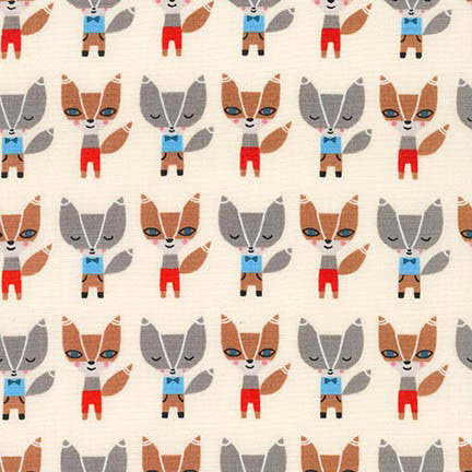 Suzy's Minis - Mini Foxes in Natural - Click Image to Close