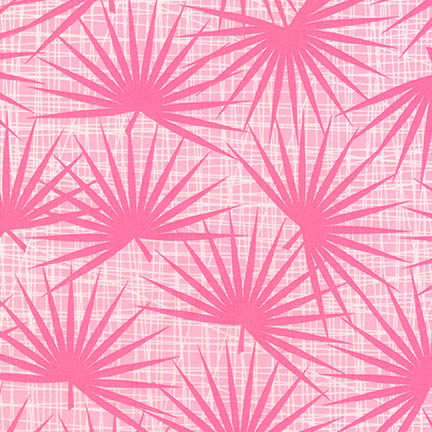 Palm Canyon - Palm Fronds in Pink - Click Image to Close