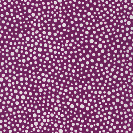 Jules and Indigo - Small Dots in Wineberry - Click Image to Close