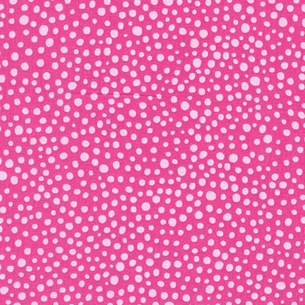 Jules and Indigo - Small Dots in Pomegranate - Click Image to Close