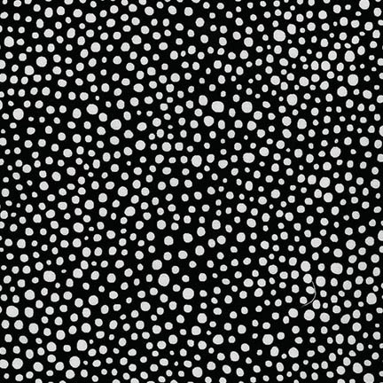 Jules and Indigo - Small Dots in Black - Click Image to Close