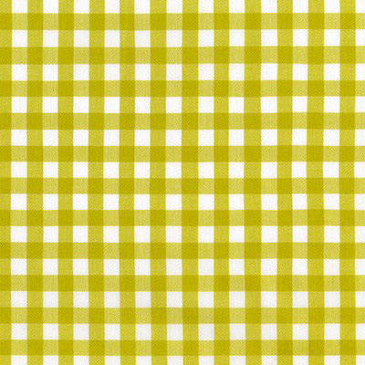 Kitchen Window Wovens - Gingham in Pickle - Click Image to Close