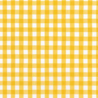 Kitchen Window Wovens - Gingham in Grellow - Click Image to Close