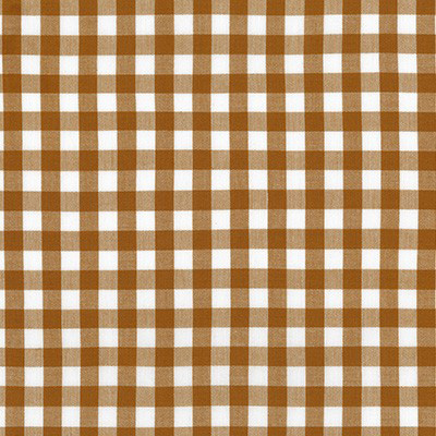 Kitchen Window Wovens - Gingham in Roasted Pecan - Click Image to Close