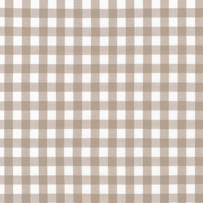 Kitchen Window Wovens - Gingham in Doeskin - Click Image to Close