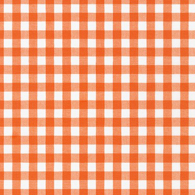Kitchen Window Wovens - Gingham in Marmalade - Click Image to Close