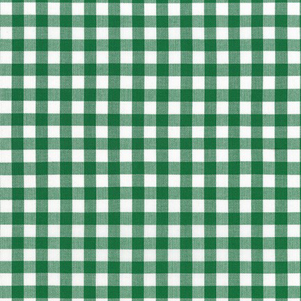 Kitchen Window Wovens - Gingham in Forest - Click Image to Close