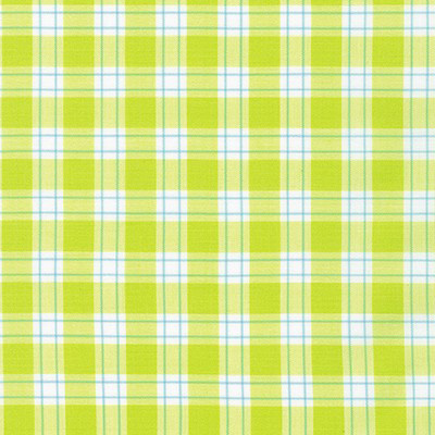Kitchen Window Wovens - Windowpane Plaid in Cactus - Click Image to Close