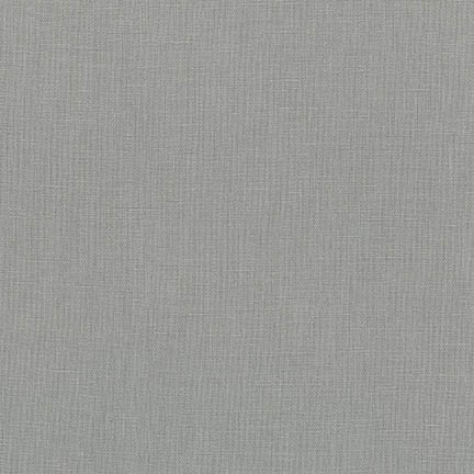 Essex Linen Cotton Solid - Smoke - Click Image to Close