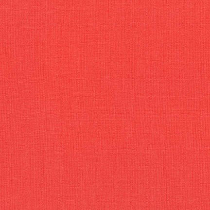 Essex Linen Cotton Solid - Tomato - Click Image to Close