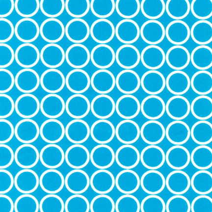 Circles in Turquoise - Click Image to Close