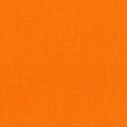 Kona Cotton Solid - Clementine - Click Image to Close