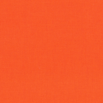 Kona Cotton Solid - Carrot - Click Image to Close