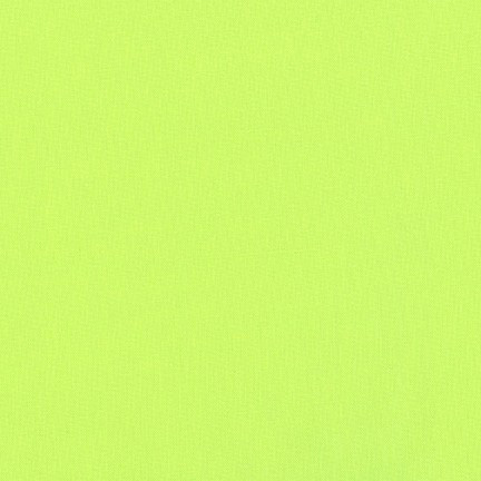 Kona Cotton Solid - Key Lime - Click Image to Close