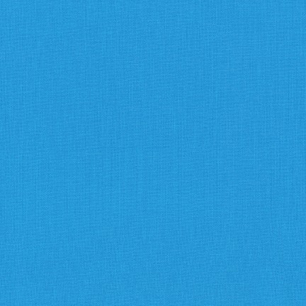 Kona Cotton Solid - Paris Blue - Click Image to Close