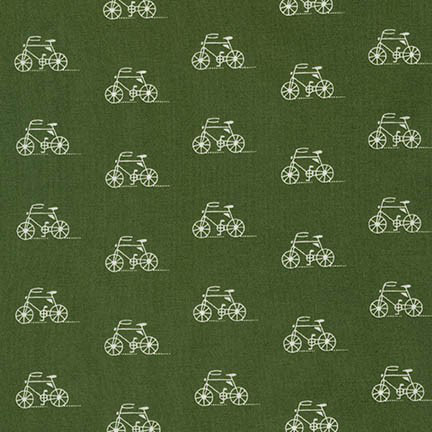 London Calling 6 - Bicycles in Olive - Click Image to Close