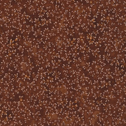 Courtyard Textures - Tiny Leaves in Brown - Click Image to Close