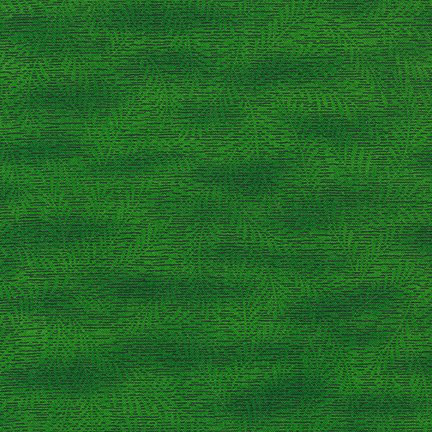 Courtyard Textures - Fern in Green - Click Image to Close
