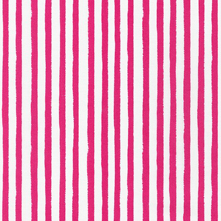 Dot and Stripe Delights - Stripes in Bright Pink - Click Image to Close