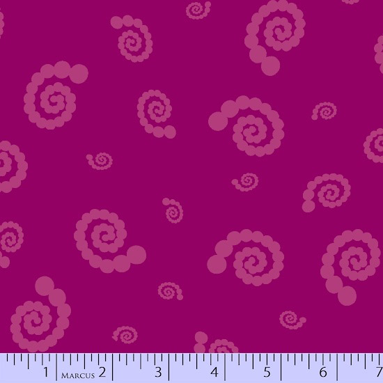 A Shout, A Whisper, A Text - Swirly Pearl Girl in Plum - Click Image to Close
