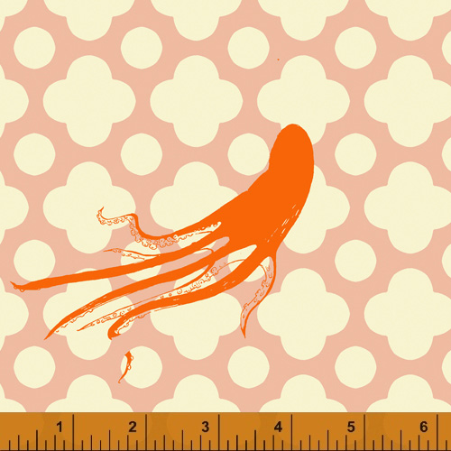 Mendocino - Octopus in Blush - Click Image to Close