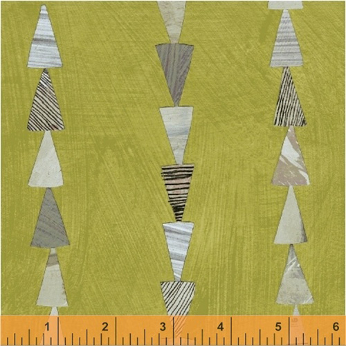 Dreamer - Stripe in Moss - Click Image to Close