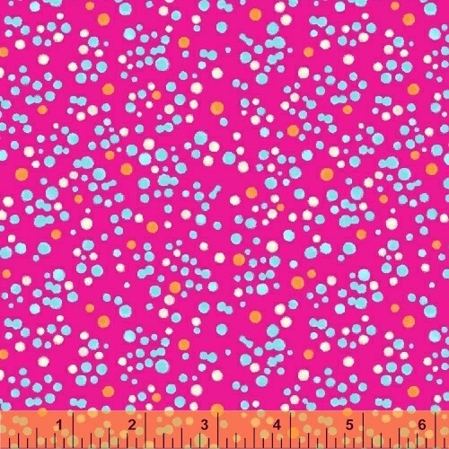 Kaleidoscope - Dots in Fucshia - Click Image to Close