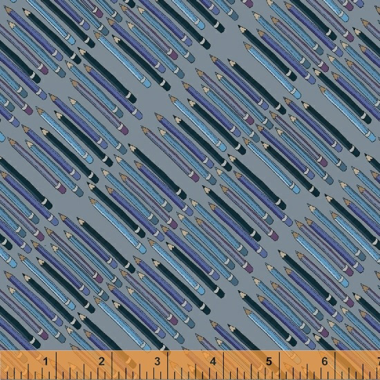 Pencil Club - Pencils in Gentian Blue - Click Image to Close