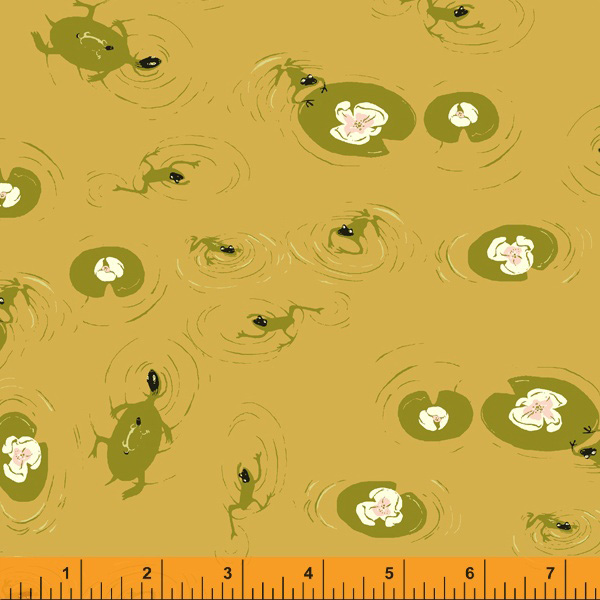 West Hill - Lily Pond in Olive - Click Image to Close