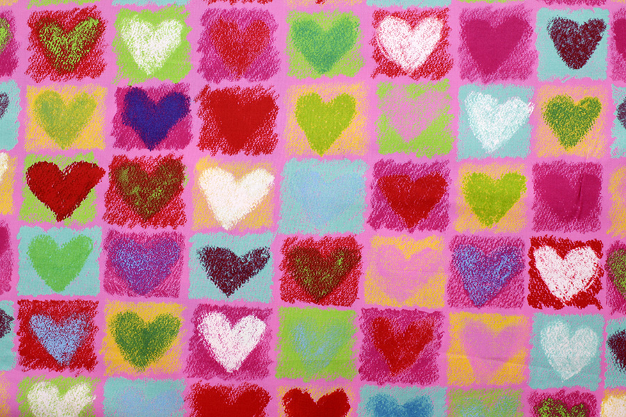 Heart Heart IV in Pink - Click Image to Close