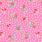 Flower Sugar - Small Flowers & Dots in Pink