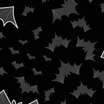 Castle Spooky - Bats in Black