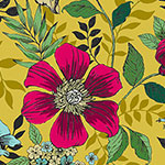 Jewel Tones - Floral in Yellow Mimosa