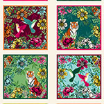 Jewel Tones - Jewel Tones 60cm Panel 2429-1