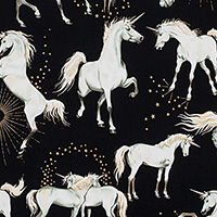 Stars of the Unicorn - Unicorns in Black