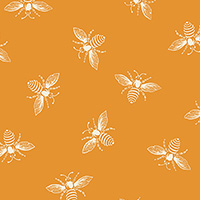 French Bee - Bees in Orange Peel