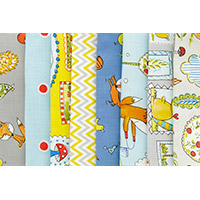 Fox Playground Bundle in Yellow and Grey