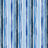 Blue Crush - Water Stripe in Multi