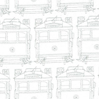 Classics by EJJ - Trams in White/Silver
