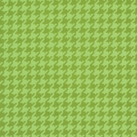 Ginger Snap - Houndstooth in Green