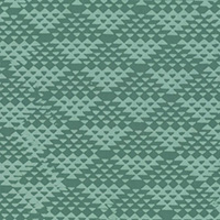 Indah Batiks - Jagged Pattern in Mint
