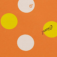 Lighthearted - Big Dot in Orange