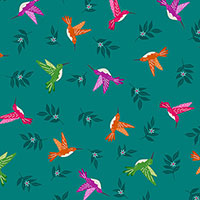 Jewel Tones - Hummingbird in Turquoise